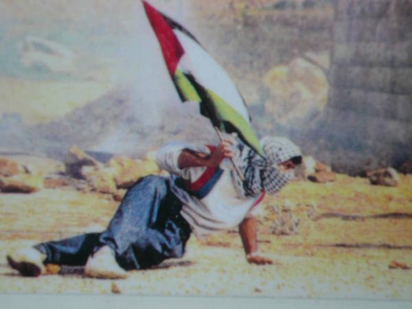 palestinien-et-drapeau