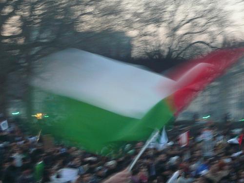 Drapeau-Palestine-Manifestation