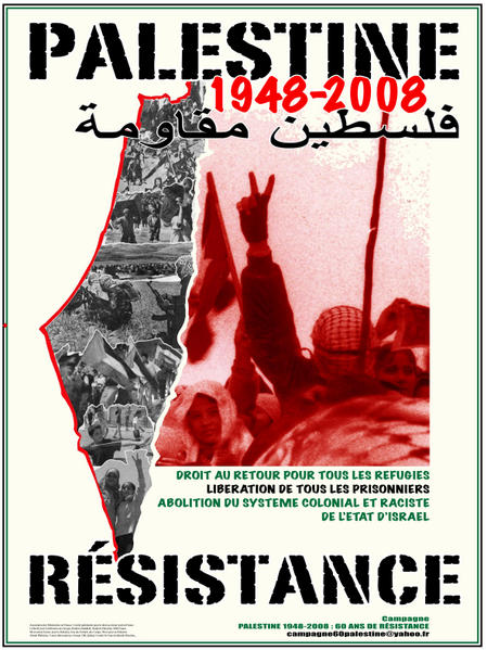 Palestine 60 ans de Résistance