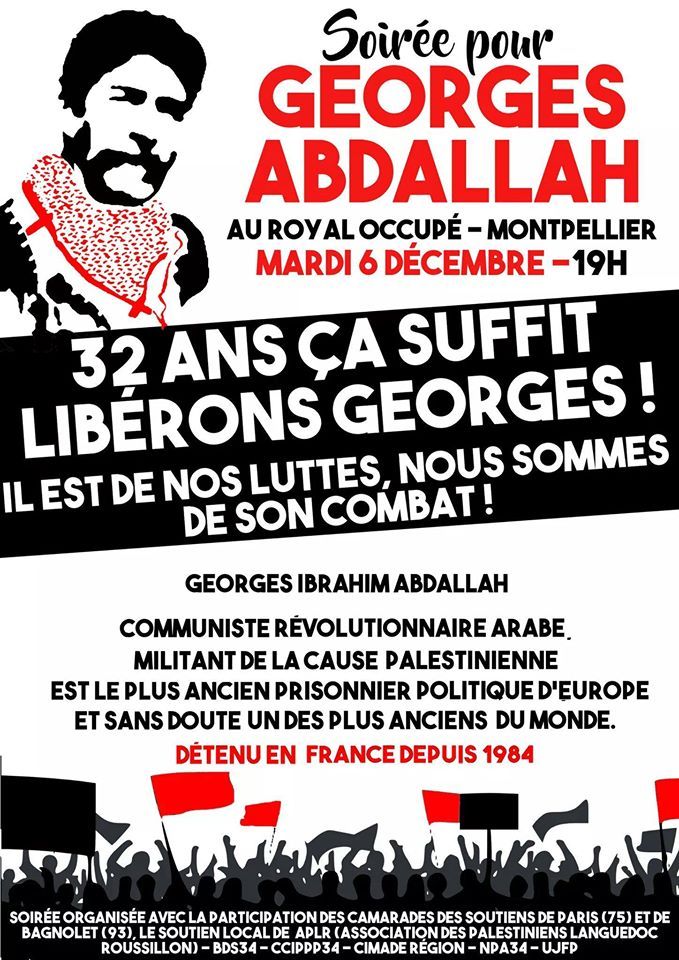 Georges Abdallah Solidarité.